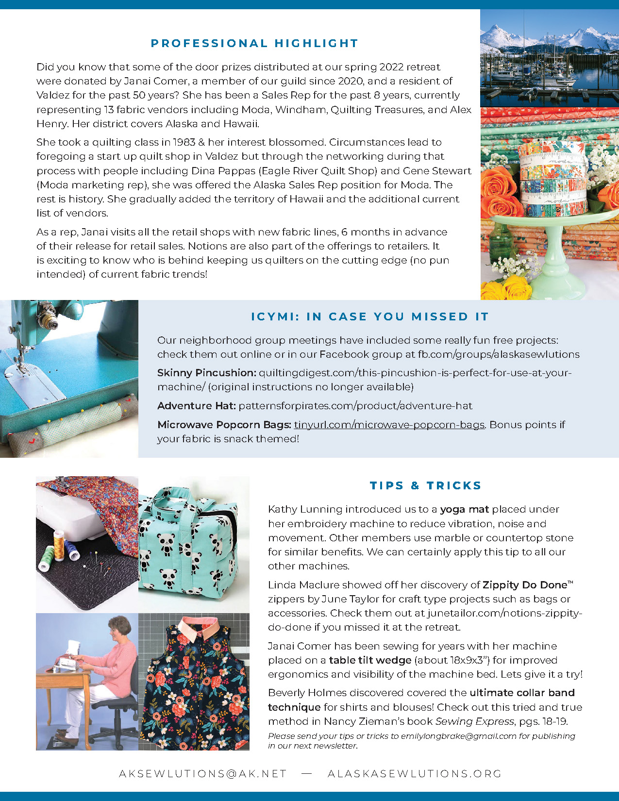 April newsletter page 3